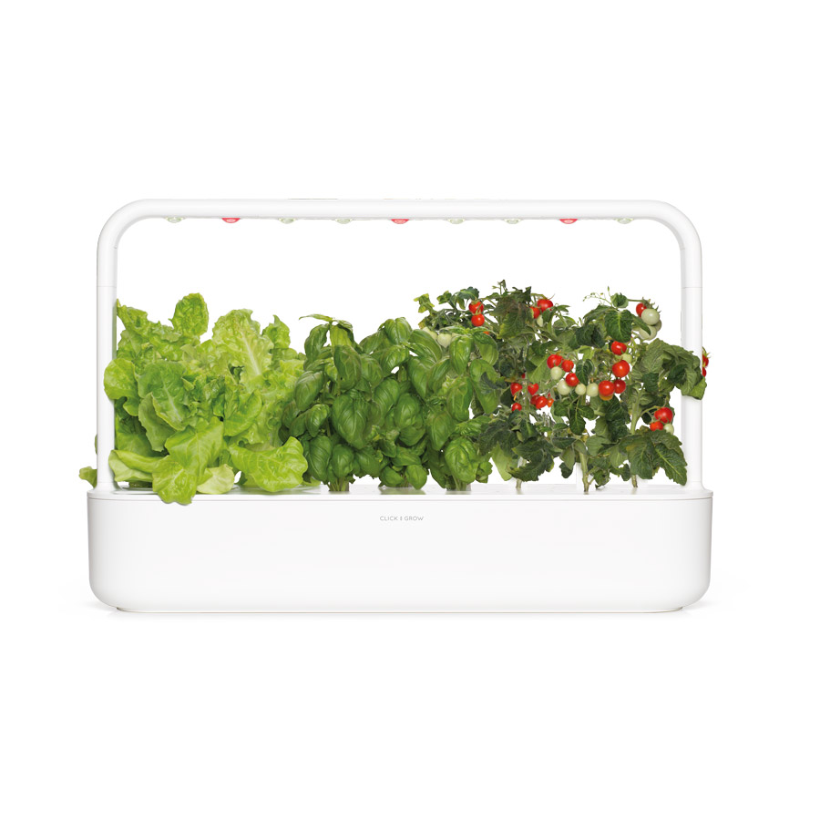 Click and Grow Smart Garden 9 - Fehér (Paradicsom,Saláta,Bazsalikom) (4742793008868)