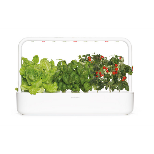 Click and Grow Smart Garden 9 - Fehér (Paradicsom,Saláta,Bazsalikom) (4742793008868)